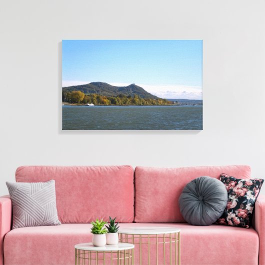 Fluss Rhein Leinwanddruck (Insitu (Wohnzimmer))