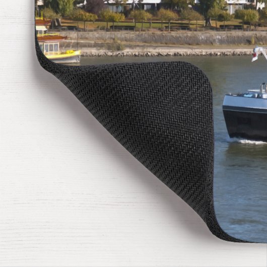 Fluss Rhein Mousepad (Ecke)