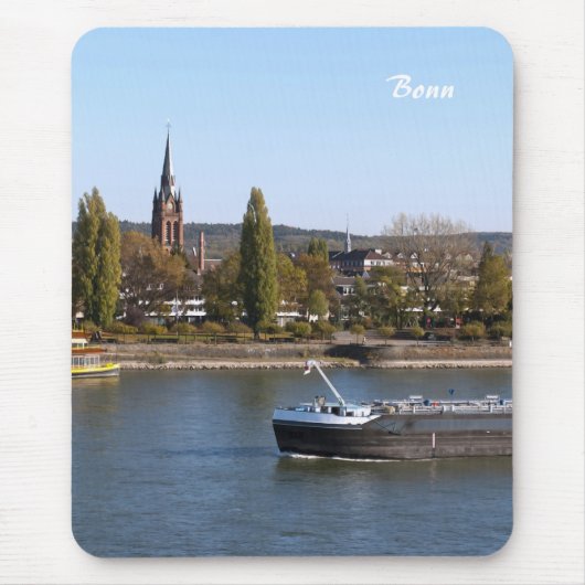 Fluss Rhein Mousepad (Vorne)