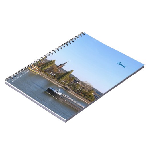 Fluss Rhein Notizblock (Linke Seite)