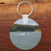 Fluss Rhein Schlüsselanhänger (Vorderseite)