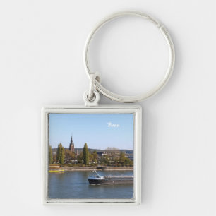 Fluss Rhein Schlüsselanhänger