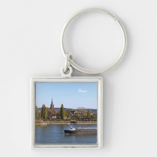 Fluss Rhein Schlüsselanhänger (Vorne)