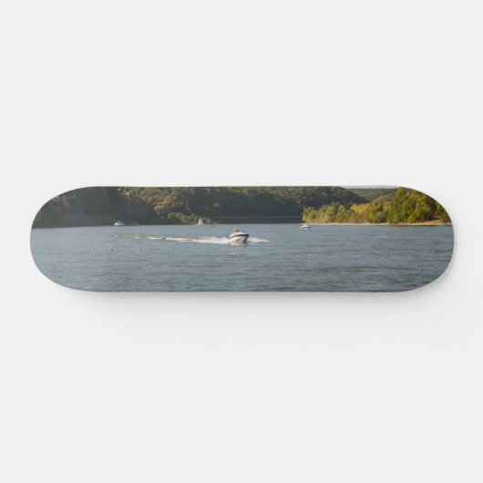 Fluss Rhein Skateboard (Horizontal)