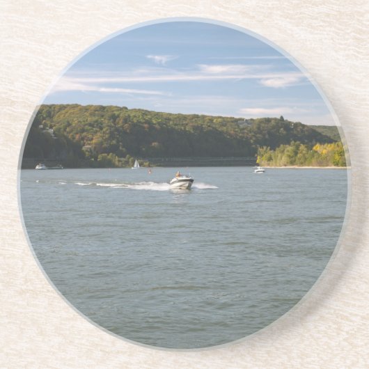 Fluss Rhein Untersetzer (Vorne)