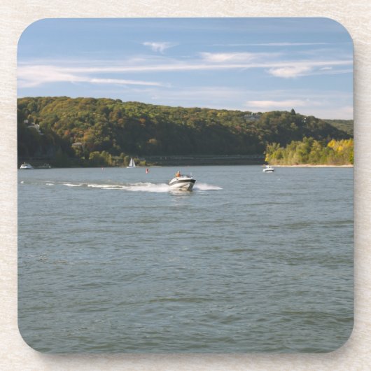 Fluss Rhein Untersetzer (Vorderseite)