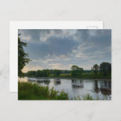Fluss Ribble Postkarte (Vorne/Hinten)