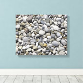 FLUSS ROCKS GRAY GRAYS FOTOGRAFIE NATURWALLPAPIE LEINWANDDRUCK (Insitu (Holzboden))