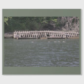 Fluss Sacramento Geschenkpapier (Flach)