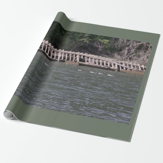 Fluss Sacramento Geschenkpapier (Ungerollt)