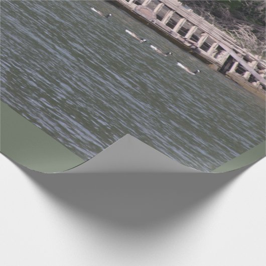 Fluss Sacramento Geschenkpapier (Ecke)