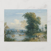 Fluss Scene Postkarte (Vorderseite)