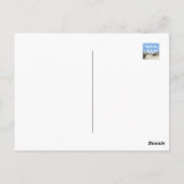 Fluss Scheldt View, Dendermonde, Belgien Postkarte (Rückseite)