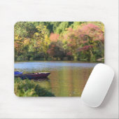 Fluss, Schiff, Ufer Mousepad (Mit Mouse)