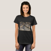 Fluss-Schwarzbarsch T-Shirt (Vorne ganz)