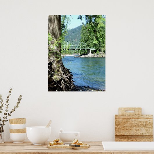 Fluss Selway Poster (Küche)