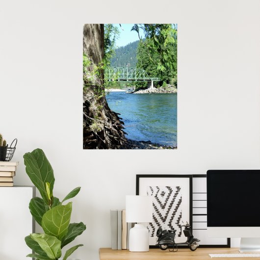 Fluss Selway Poster (Heimbüro)