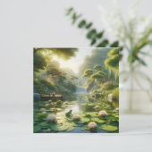 Fluss Serenity Feiertagskarte (Stehend Vorderseite)