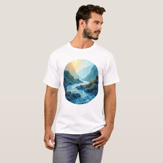 Fluss Serenity T-Shirt (Vorne ganz)