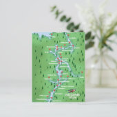 Fluss Shannon Ireland Karte (Stehend Vorderseite)