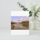 Fluss Shannon Postkarte (Stehend Vorderseite)