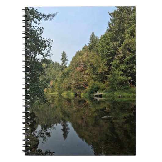 Fluss Siuslaw, Oregon Notizblock (Vorderseite)