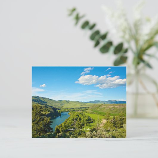 Fluss Snake, Central Idaho, Postkarte (Stehend Vorderseite)