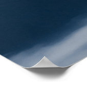 Fluss Soča bei Sonnenaufgang Poster (Ecke)