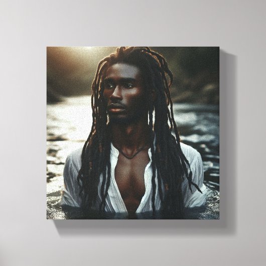 Fluss Solace Leinwanddruck (Vorderseite)