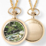 Fluss South 0365 Necklace Watch Armbanduhr<br><div class="desc">Malerei "River South 0365" Collection Persönliche Gestaltung auf der Produktseite oder klicken Sie auf den Button "Anpassen" für weitere Designoptionen. Entworfen von meinem Gemälde, das einen Fluss einfangen ließ, entdeckte ich auf einer Reise südlich von Puerto Vallarta auf dem Weg zur Tequila Ranch. Das Hotel liegt südlich von Puerto Vallarta,...</div>