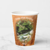 Fluss South Birthday 0365 Pappbecher (Vorderseite)