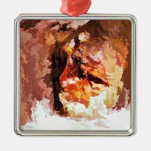 FLUSS SPIRIT ORNAMENT AUS METALL (Vorne)