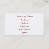 FLUSS SPIRIT VISITENKARTE (Rückseite)