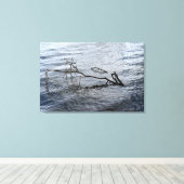 Fluss, Stillleben Leinwanddruck (Insitu (Holzboden))
