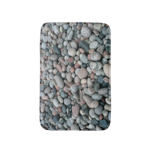 Fluss Stones Badematte (Vorderseite Vertikal)