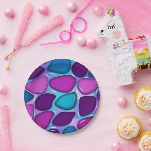 Fluss Stones Pappteller (Party)