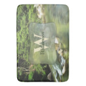 Fluss Süd 0365 Badematte (Vorderseite Vertikal)