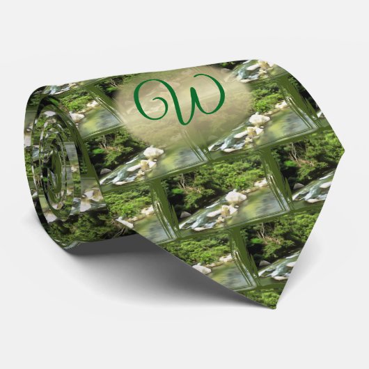 Fluss Süd 0365 Krawatte (Gerollt)