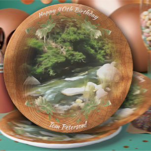 Fluss Süd 0365 Pappteller