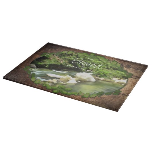 Fluss Süd 0365 Schneidebrett (Ecke)