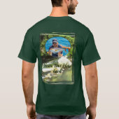 Fluss Süd Fischerei 0365 T-Shirt (Rückseite)