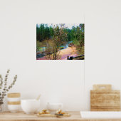 Fluss Südumpqua Poster (Küche)