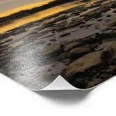 Fluss Sunrise Fotodruck (Ecke)