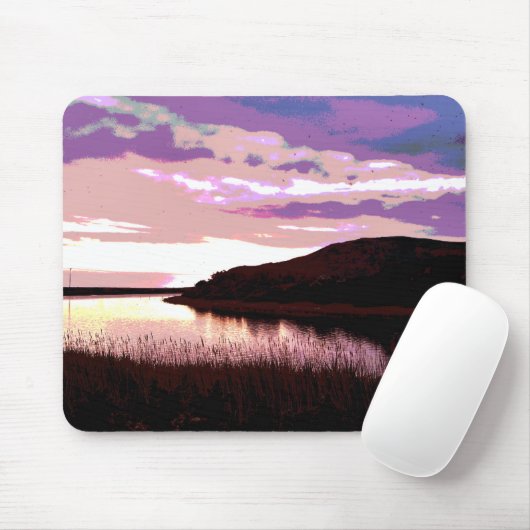 FLUSS SUNSET MOUSEPAD (Mit Mouse)