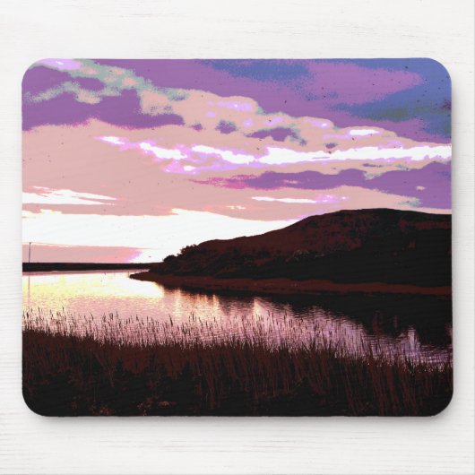 FLUSS SUNSET MOUSEPAD (Vorne)