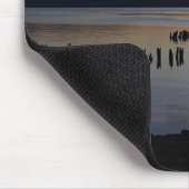 Fluss Sunset Mousepad (Ecke)