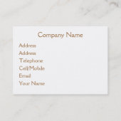 FLUSS SUNSET VISITENKARTE (Rückseite)