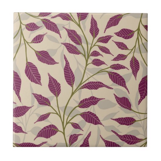 Fluss tanzender Blätter Delicate Green Foliage HD Fliese (Vorderseite)