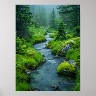 Fluss Tranquil Poster