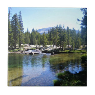 Fluss Tuolumne in Tuolumne Meadows, Yosemite, CA Fliese